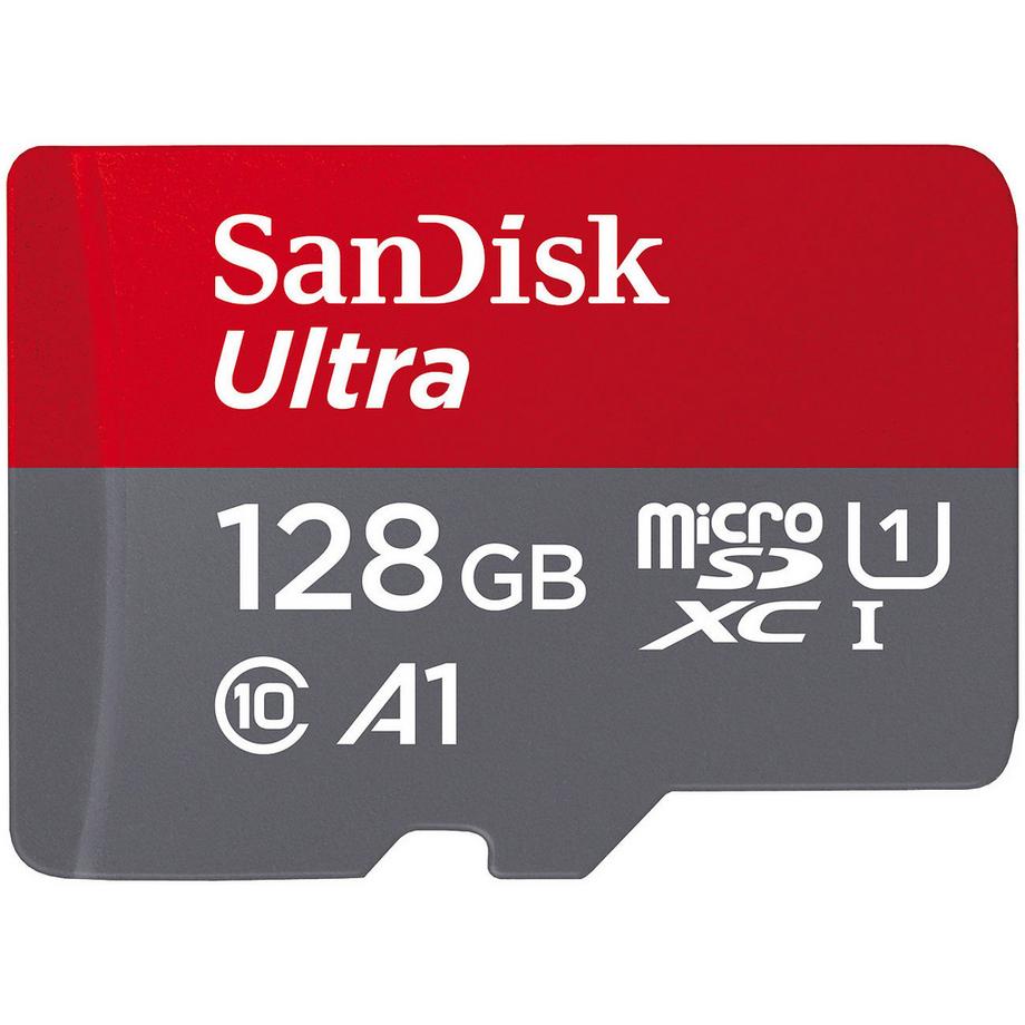SanDisk  Ultra microSDXC (SDSQUAB-128G-GN6MA), 128 GB, 140 MB/s, U1 / A1 