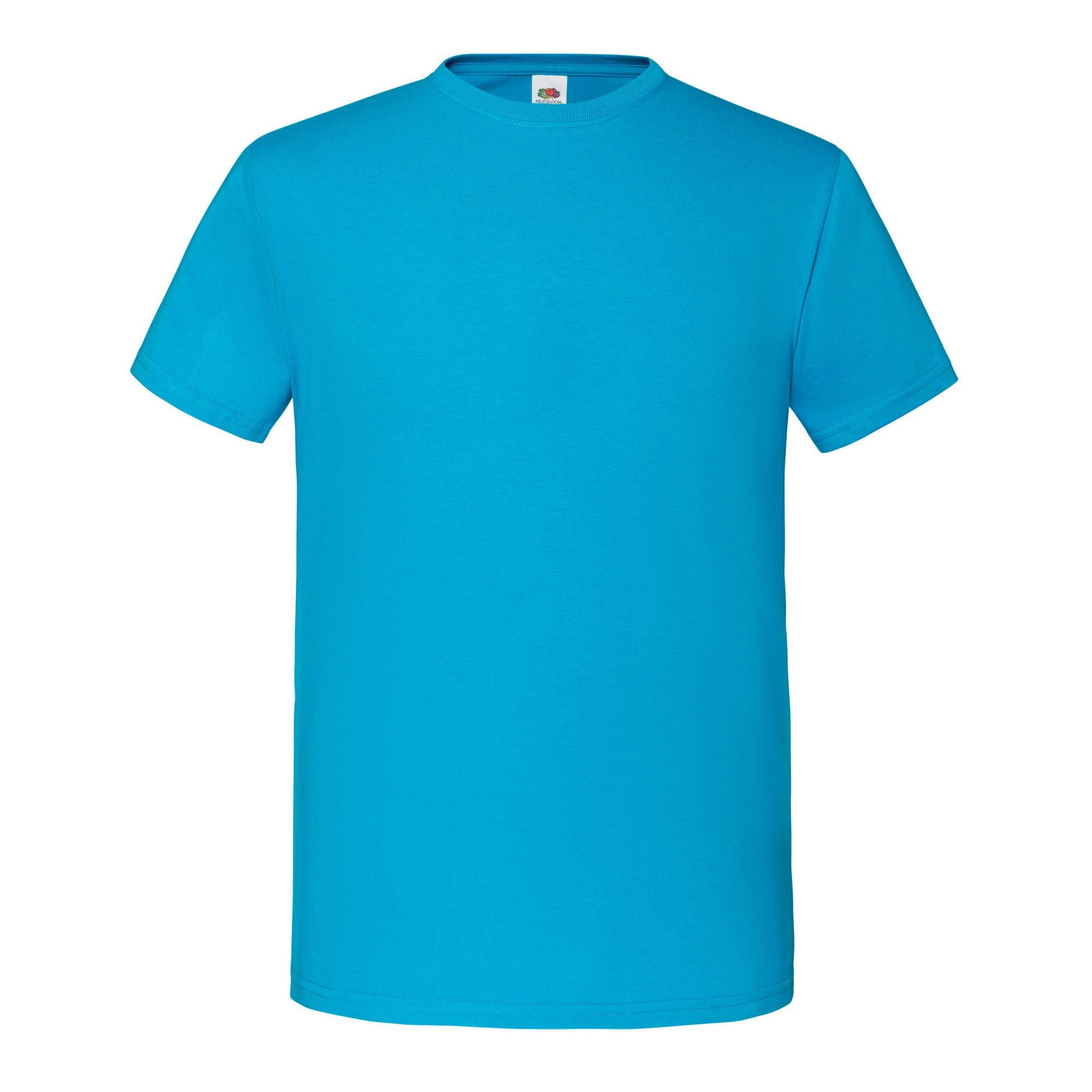 Image of Iconic Premium Tshirt Herren Blau S