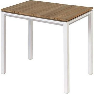 Table de jardin Milan teck 90x90