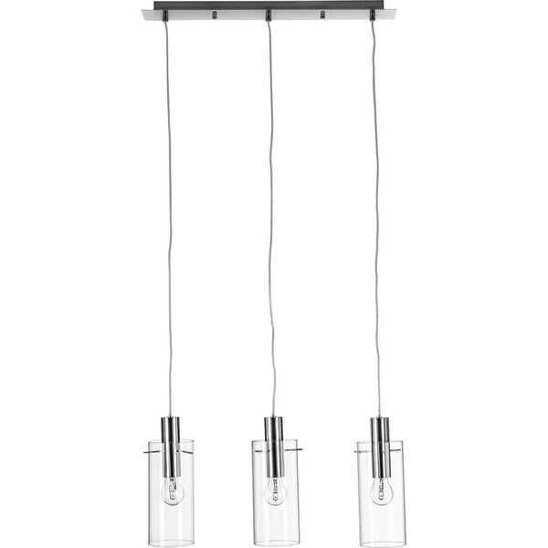 Image of Deckenleuchte Aglow 3 Leuchten transparent silber Deckenleuchte Aglow 3 Leuchten transparent silber