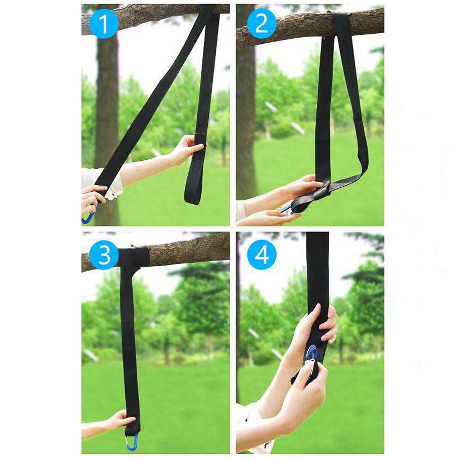 B2X Cinghie di fissaggio per altalene, 2 pz, 150 cm  