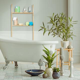 B2X Waschmaschinenregal aus Bambus  