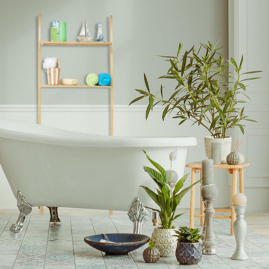 B2X Waschmaschinenregal aus Bambus  