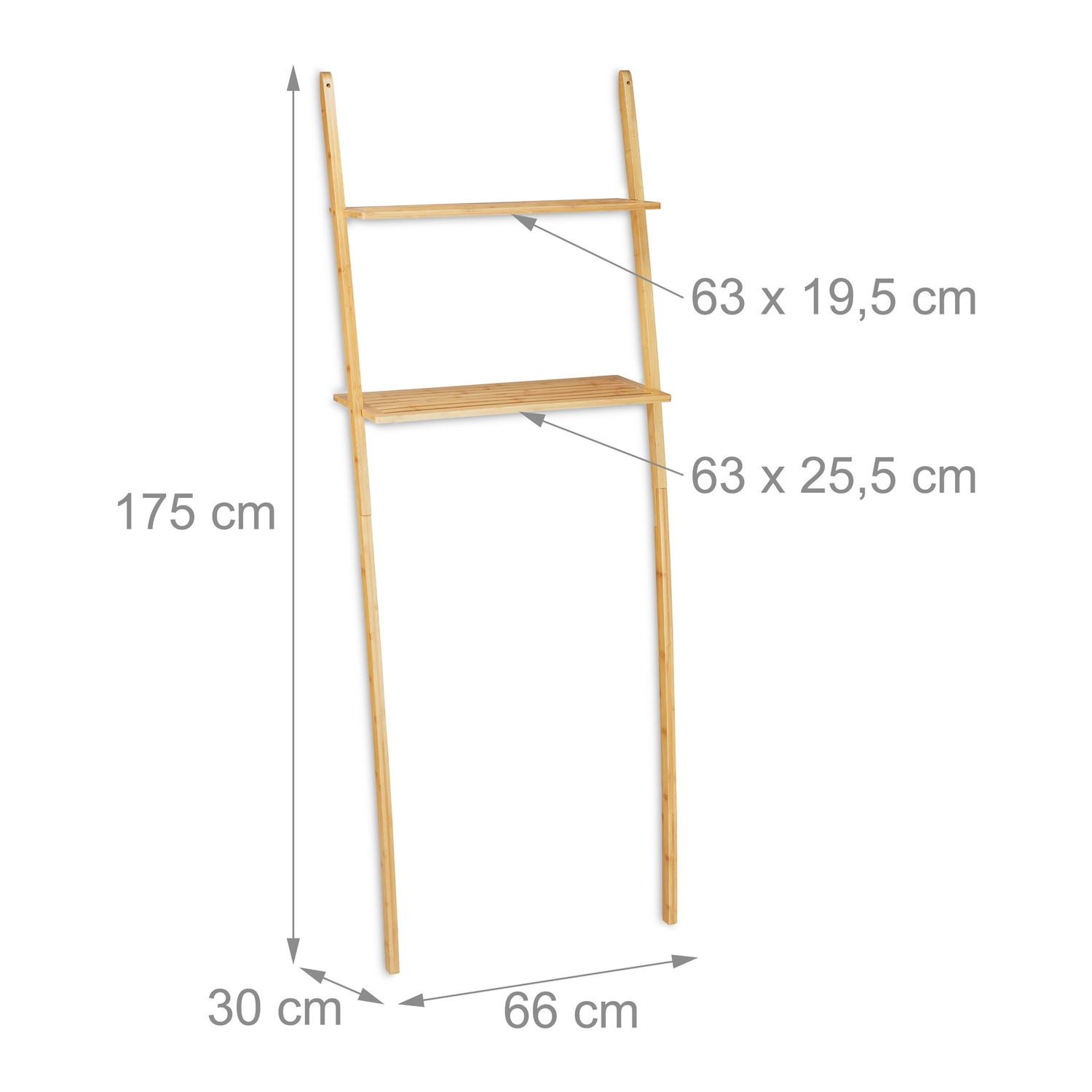 B2X Waschmaschinenregal aus Bambus  