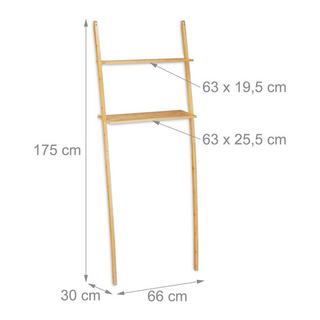 B2X Waschmaschinenregal aus Bambus  