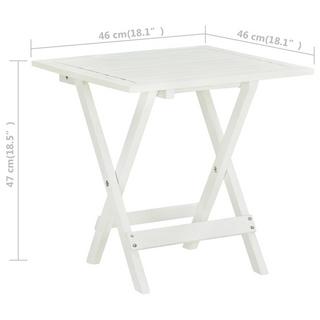 VidaXL Table d'appoint bois  