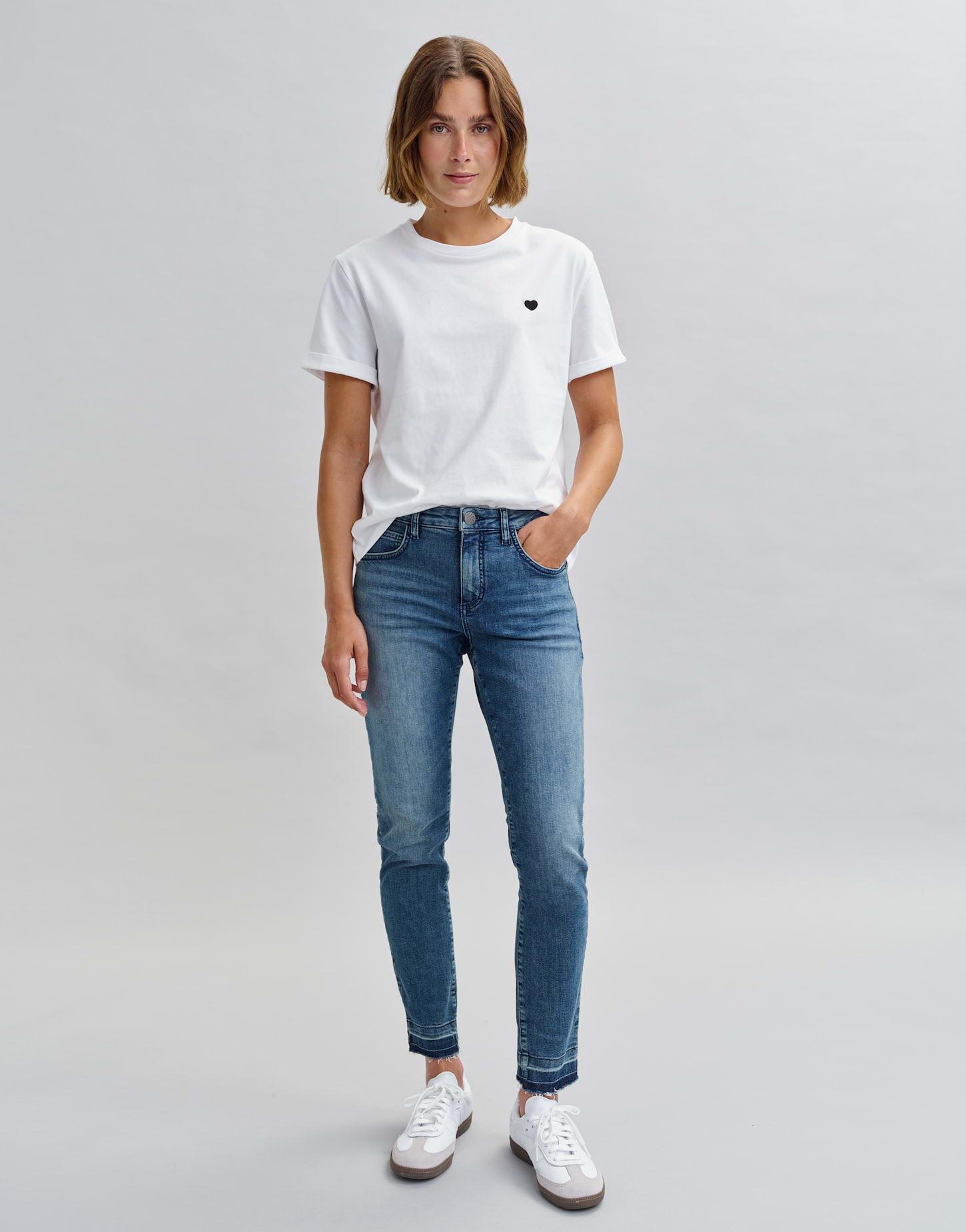 OPUS  Jeans slim Evita urban coupe droite 