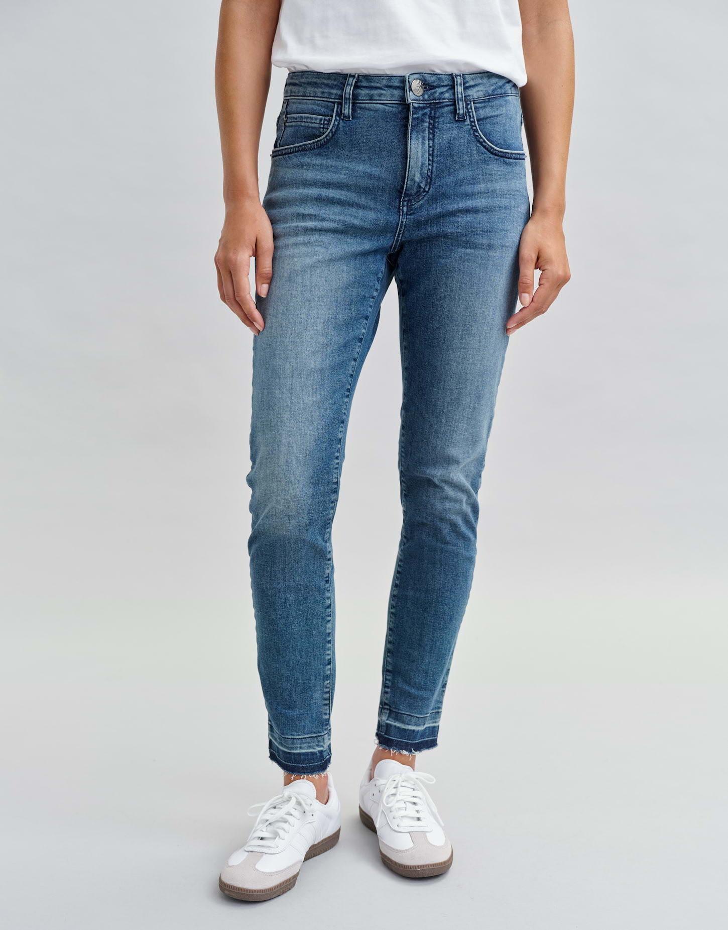 OPUS  Jeans slim Evita urban coupe droite 