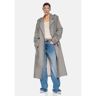 RICANO  Trench-coat da donna Clarissa, cappotto lungo al polpaccio 