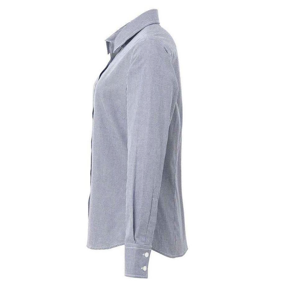 PREMIER Camicia Popeline Micro Quadri Maniche Lunghe  