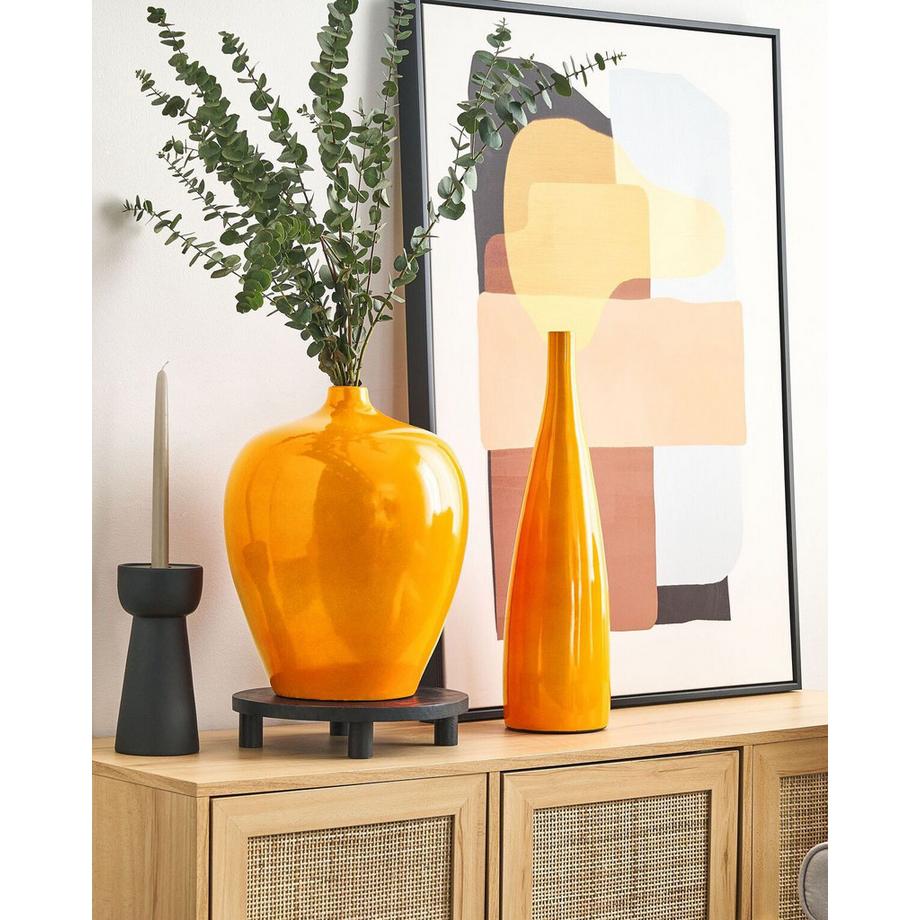 Beliani Vase à fleurs en Terre cuite Moderne TERRASA  