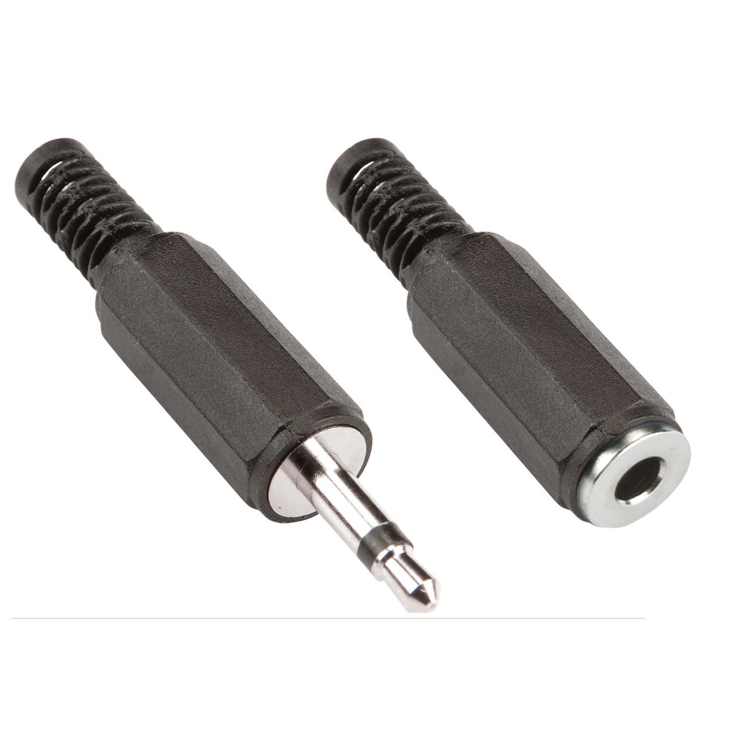 Nedis  Système de connexion audio 3,5 mm Noir 