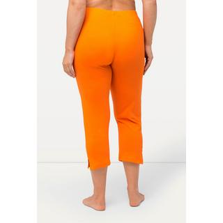 Ulla Popken  Pantalon corsaire longueur 7/8, taille élastique - jusqu'au 68/70 