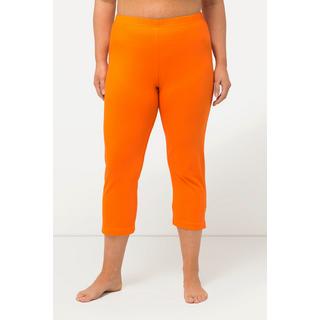 Ulla Popken  Pantalon corsaire longueur 7/8, taille élastique - jusqu'au 68/70 