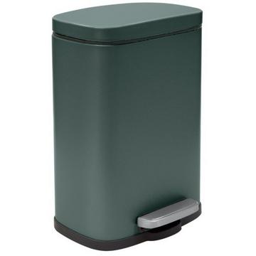 Badezimmer Treteimer Steel AKIRA 5L Dunkelgrün Matt
