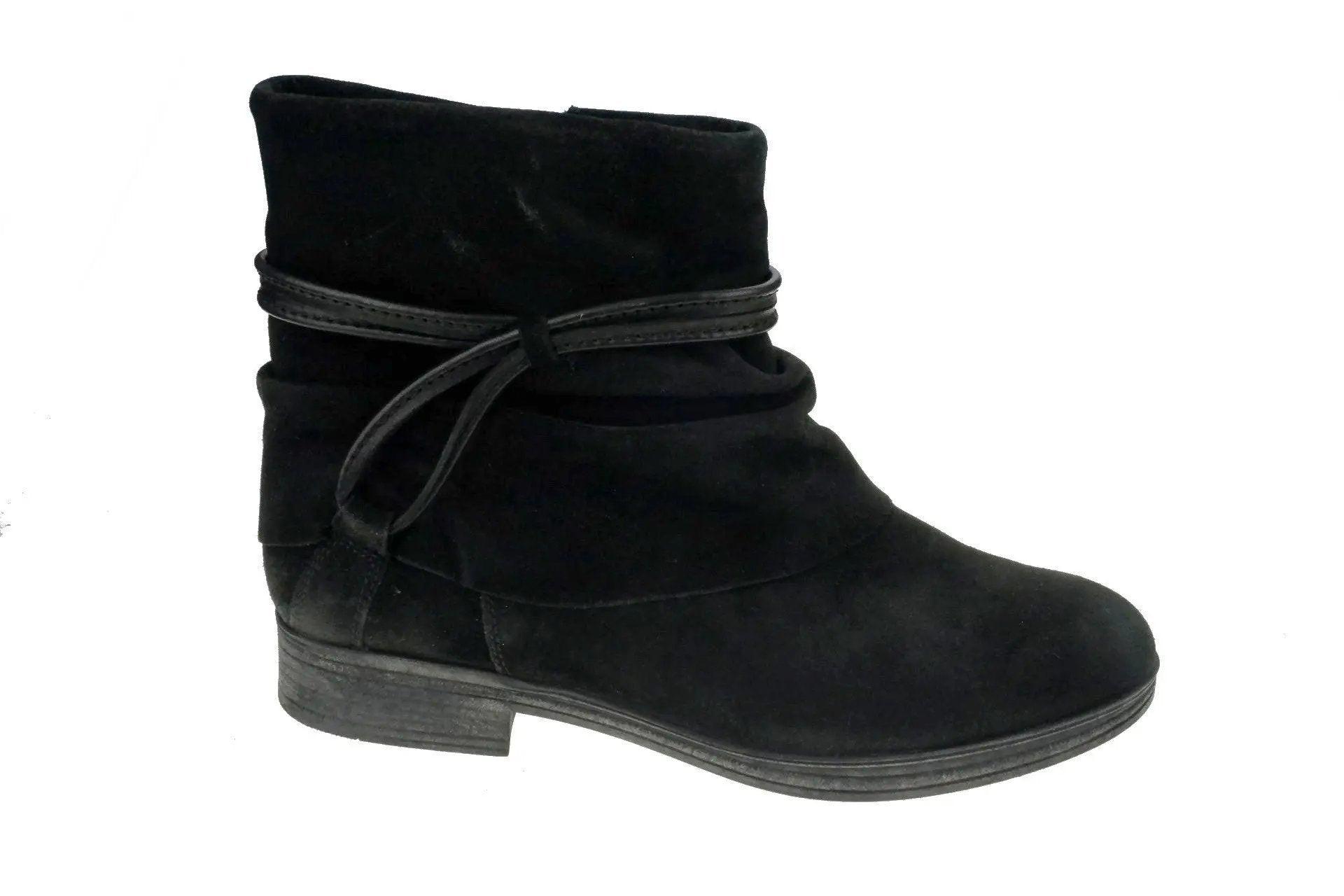 Image of 73.730.17 - Wildleder Stiefelette Damen Schwarz 37