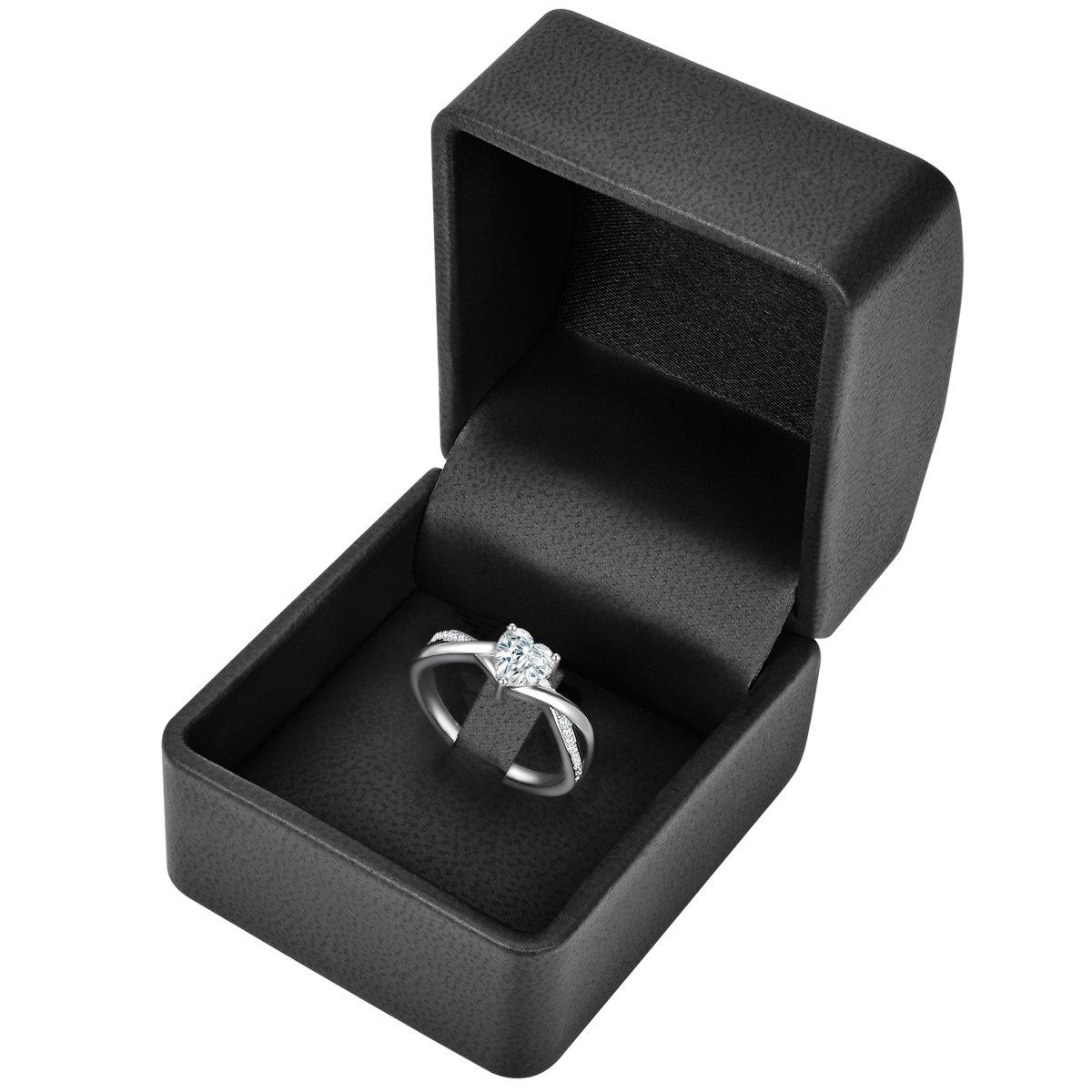 Trilani  Femme Bague Coeur 