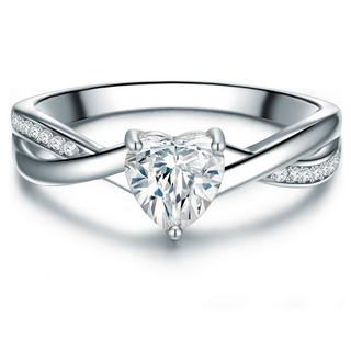 Trilani  Femme Bague Coeur 