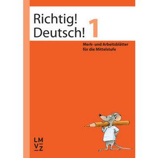 Richtig! Deutsch! 1 / Arbeitsheft Winkelmann, Andreas; Winkelmann, Regine Copertina rigida 