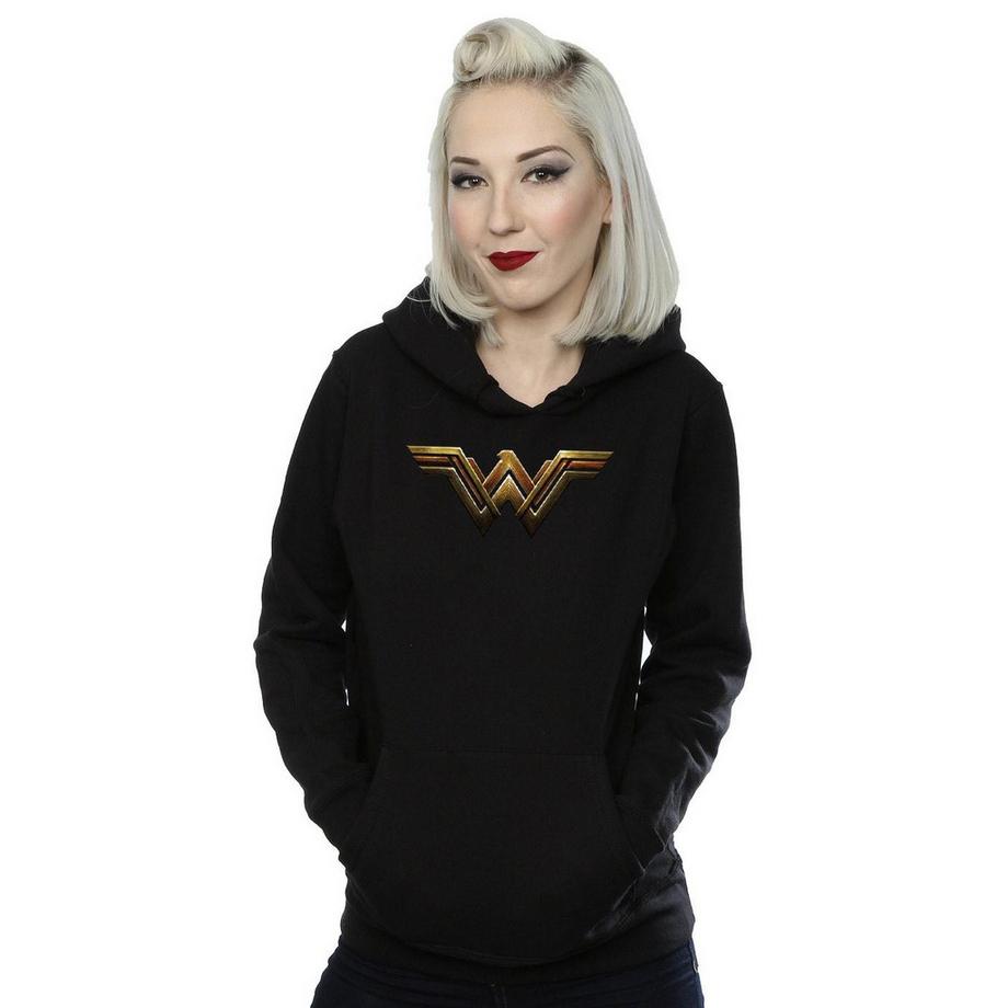 DC COMICS Justice League Felpa con Cappuccio Stampata  