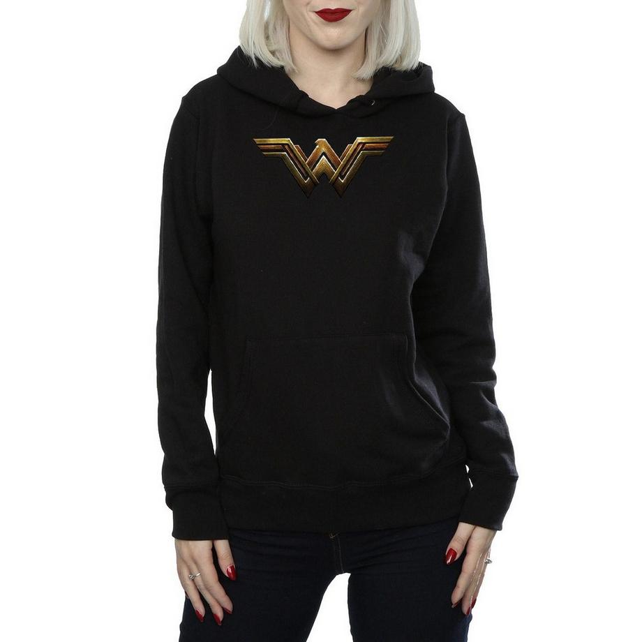 DC COMICS Justice League Felpa con Cappuccio Stampata  