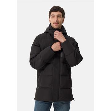 Parka en duvet manteau pour hommes avec capuche et doublure en cachemire