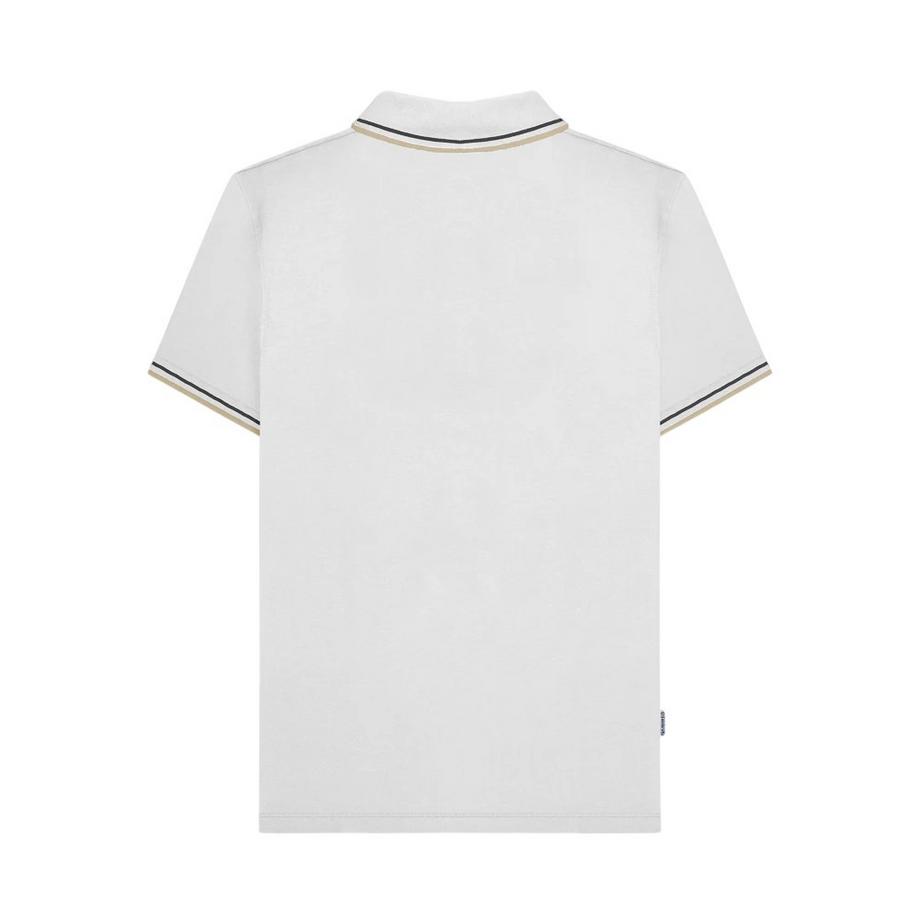 Lambretta Polo Motif Pied-de-poule  