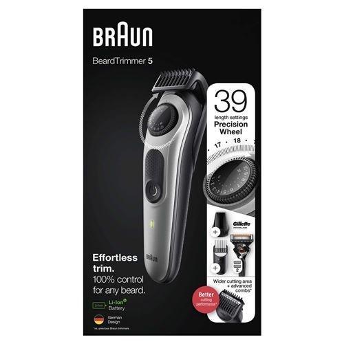 Image of 5 BT5360 Herren Haarschneidemaschine Schwarz und Silber 5 BT5360 Herren Haarschneidemaschine Schwarz und Silber
