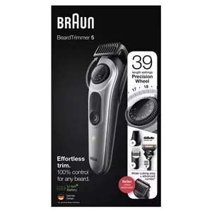 5 BT5360 Herren Haarschneidemaschine Schwarz und Silber