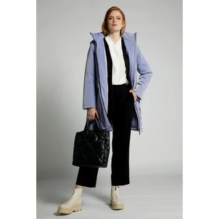 Ulla Popken  Manteau sympatex imperméable, couture horizontale et fermeture éclair à double sens 