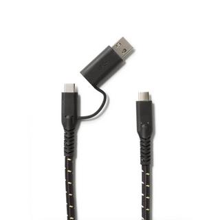 Fairphone  000-0046-000000-0003 USB Kabel 1,2 m USB 3.2 Gen 2 (3.1 Gen 2) USB C Schwarz, Gelb 