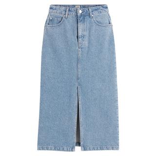 La Redoute Collections  Jupe droite longue en denim 