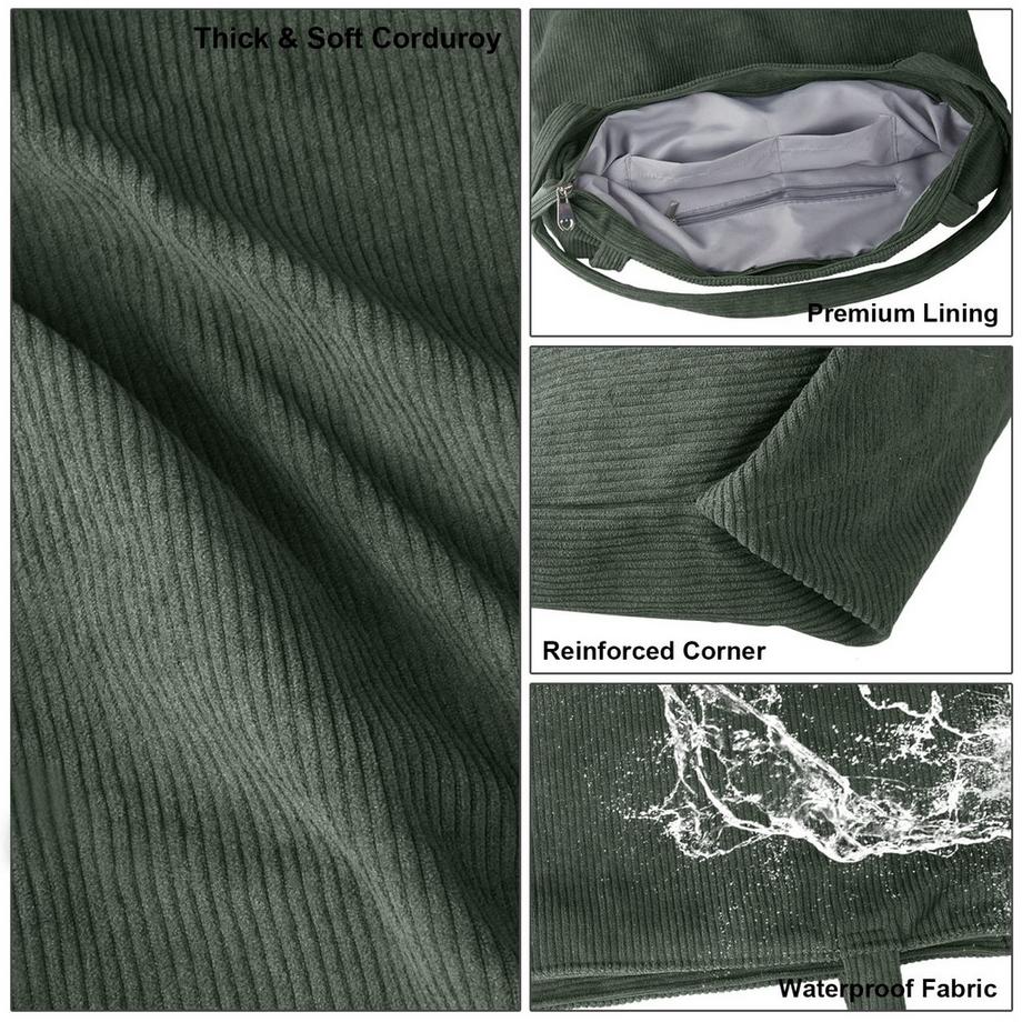 Only-bags.store Umhängetasche mit Reissverschluss Grosse Shopper Tasche  