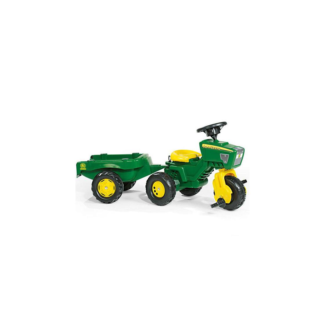 Image of rollyKid minitrac John Deere + Anhänger