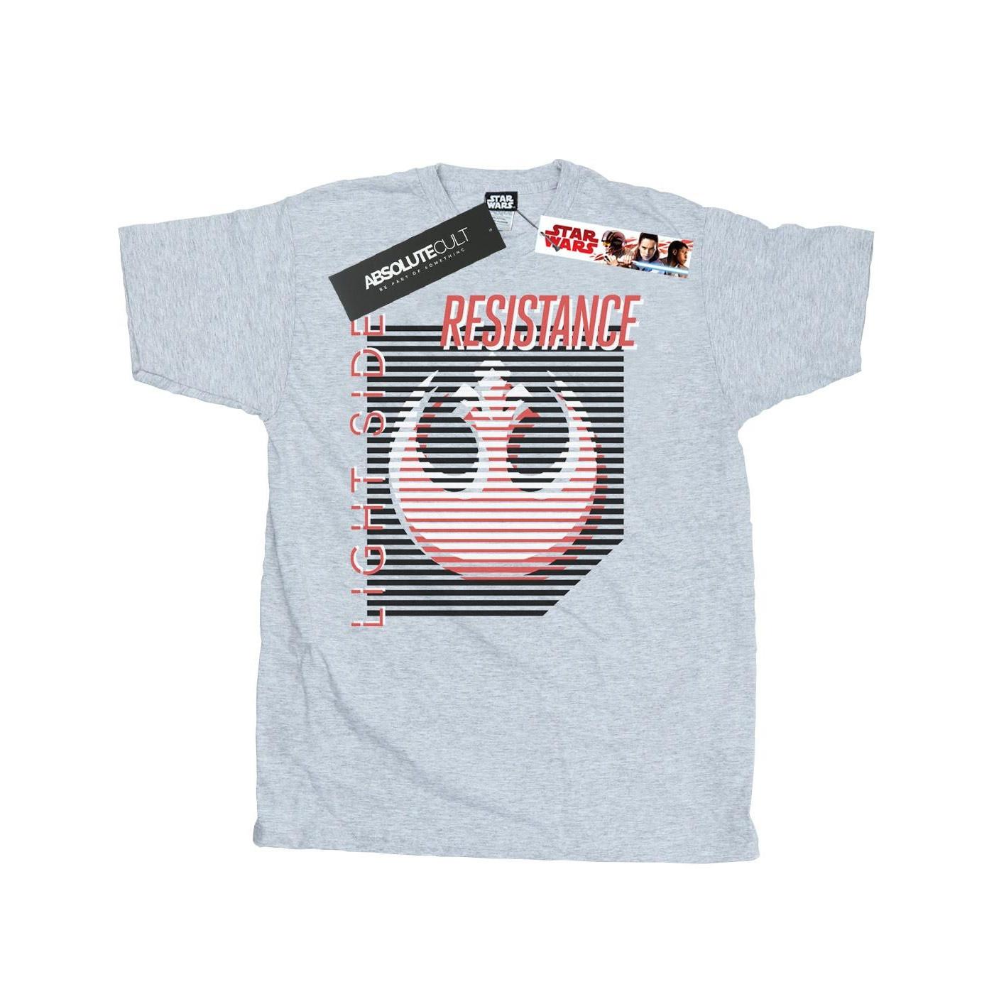 Image of The Last Jedi Light Side Tshirt Herren Grau S