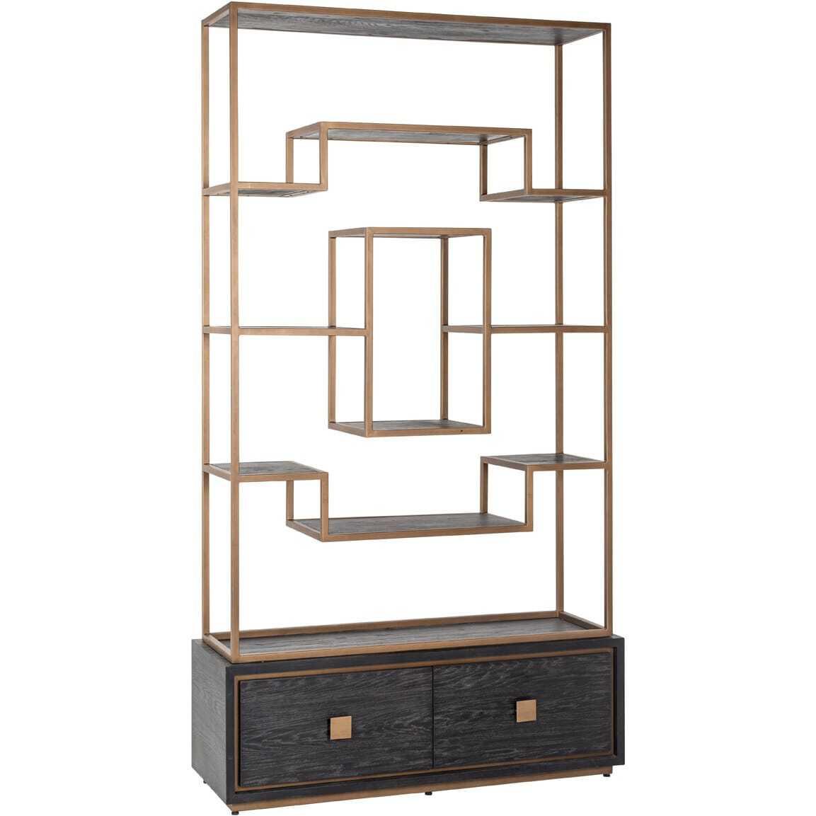 Image of Wandregal Hunter gold gebürstet 120 Wandregal Hunter gold gebürstet 120