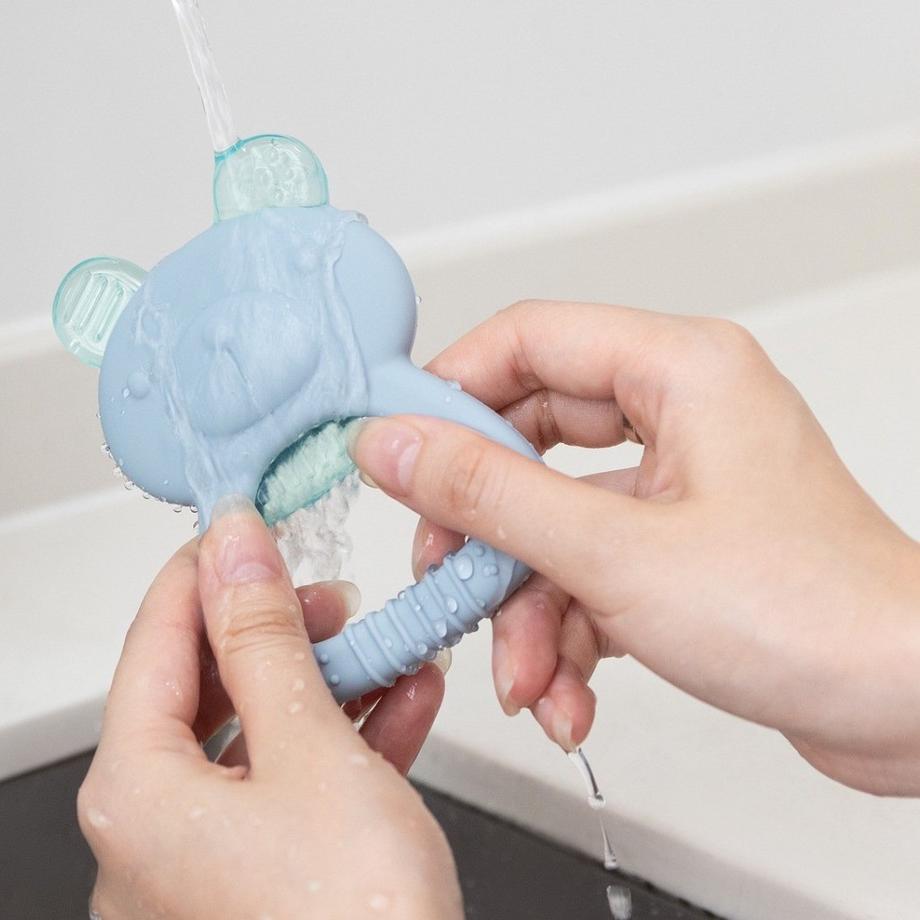 Misiu  Anneau de dentition réfrigérant en silicone petit ours 