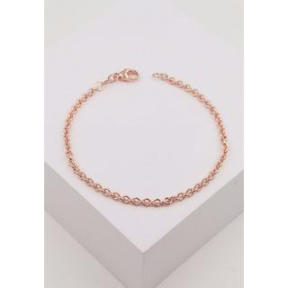 MUAU Schmuck  Bracelet rond forçat en or rose 750, 19cm, 3,1mm 