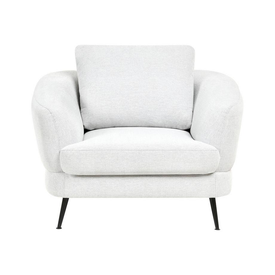 Beliani Fauteuil en Tissu Moderne KJAER  