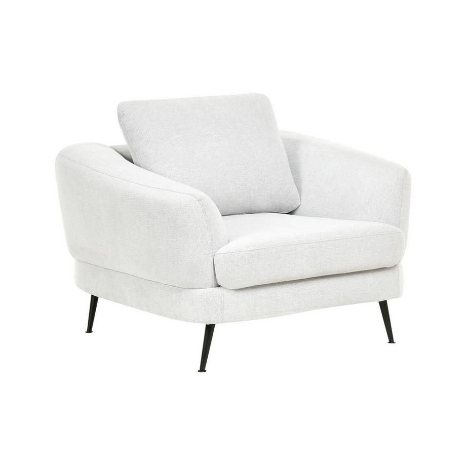 Beliani Fauteuil en Tissu Moderne KJAER  