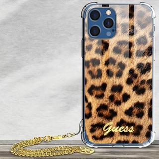 GUESS  Coque Guess iPhone 12 Pro Max léopard 