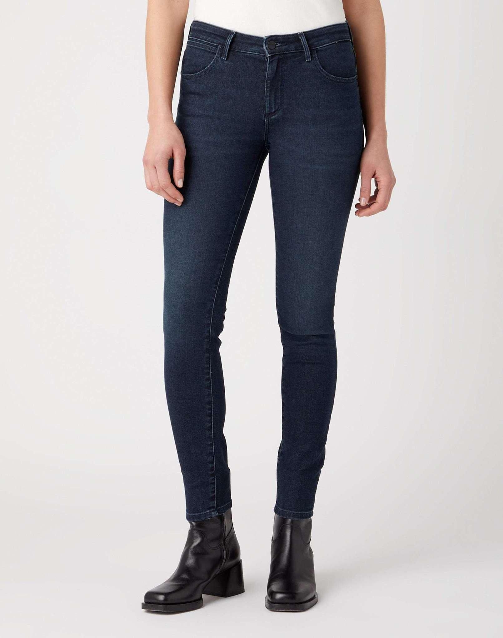 Image of Jeans Skinny Fit Skinny Damen Marine L32/W29