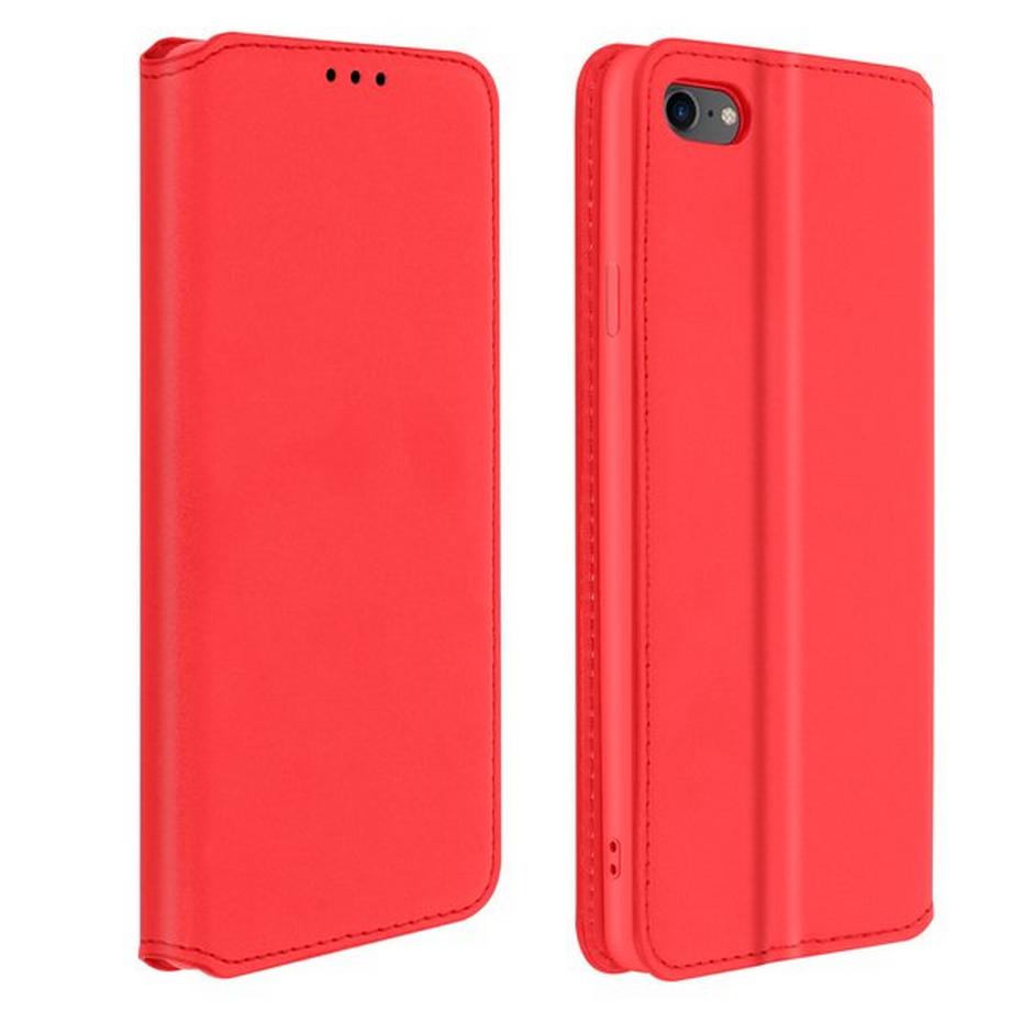 Avizar  Custodia Flip iPhone SE / 7 / 8 rosso 