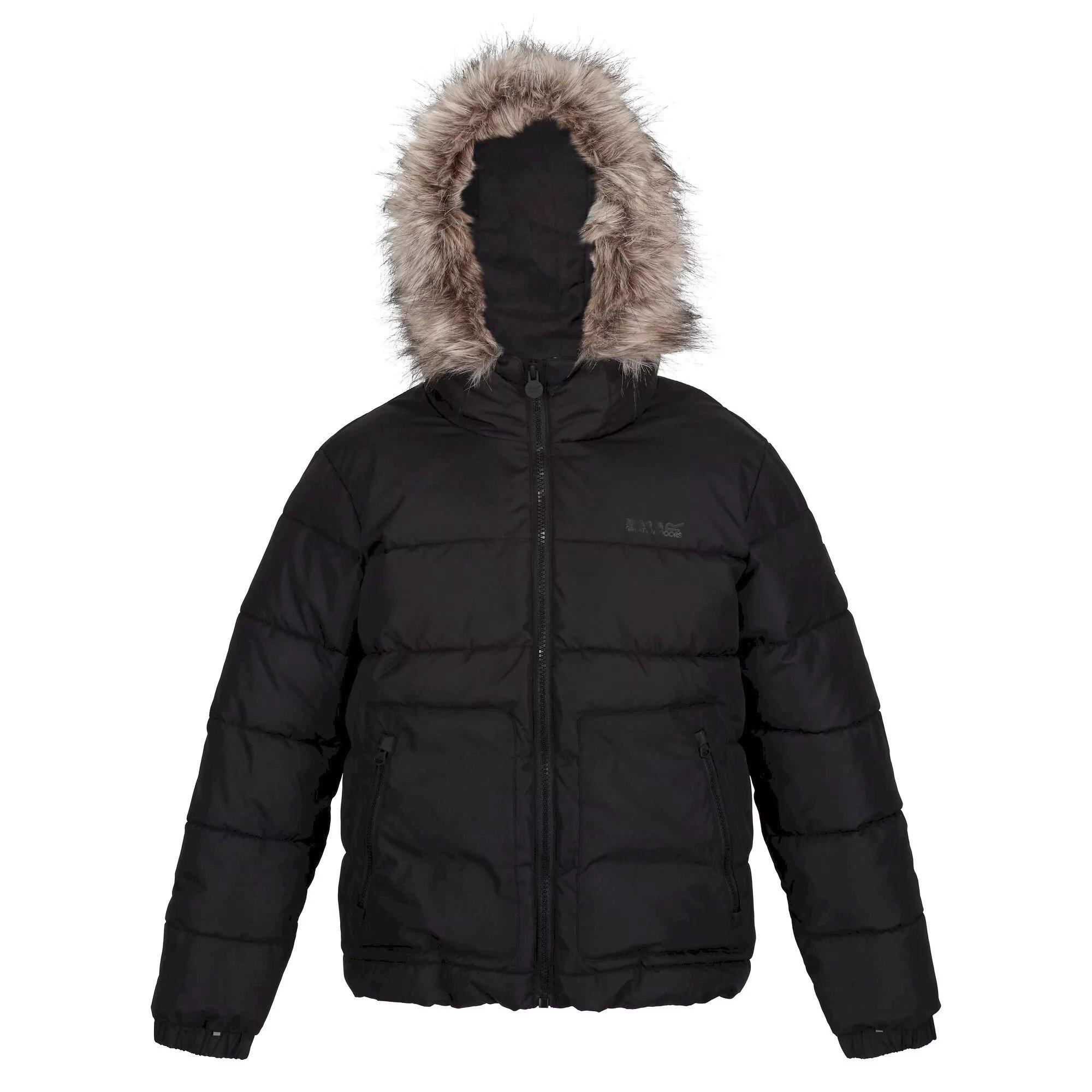 Image of Parka Mädchen Schwarz 140