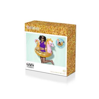 Bestway  Anello da nuoto con cavalluccio marino glitterato 