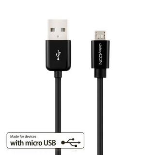 deleyCON  USB - micro USB cavo USB 0,15 m USB 2.0 USB A Micro-USB B Nero 