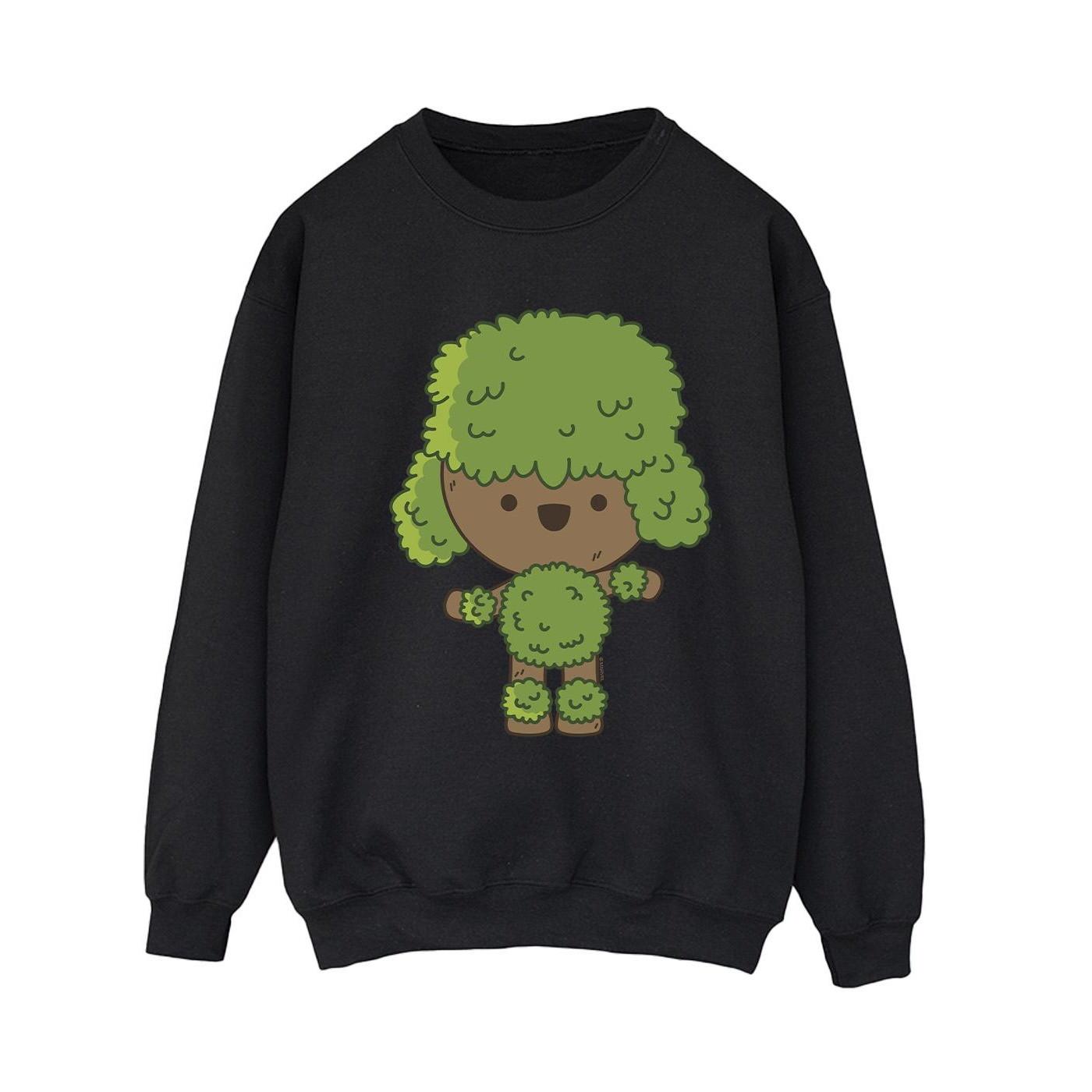Image of I Am Groot Chibi Dance Sweatshirt Damen Schwarz M