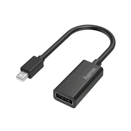 hama  Video-Adapter, Mini-DisplayPort-SteckerDisplayPort-Buchse, Ultra-HD 4K 