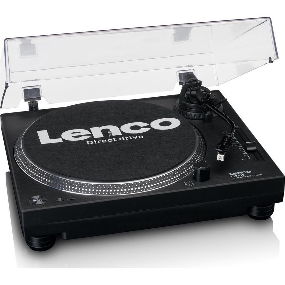 Lenco  L-3818BK Plattenspieler, 