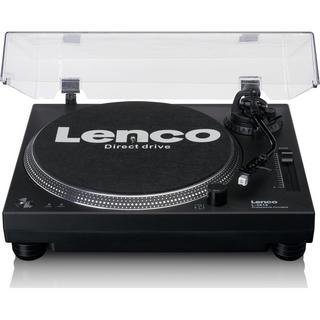 Lenco  L-3818BK Plattenspieler, schwarz 